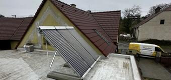 Sestavy na solární ohřev vody