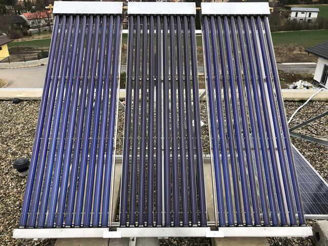 Vakuový solární kolektor na principu tepelné trubice VS 10 T - #4