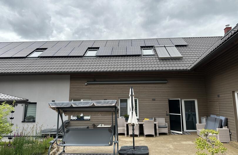 Reference: Termický ohřev vody 200l dvěma vakuovými kolektory. 