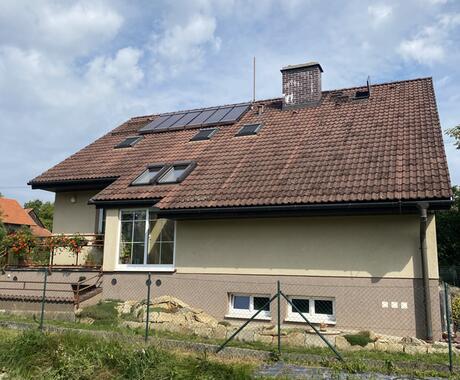 Reference Přitápění a ohřev TUV pro rodinu v Zašové 