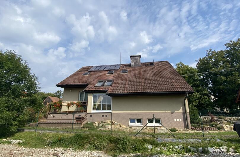Reference: Přitápění a ohřev TUV pro rodinu v Zašové 