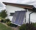 Reference: Termické panely na boční stěně domu k ohřevu užitkové vody