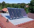 Reference: Solární systém s pěti kolektory na ohřev vody a přitápění 