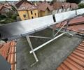 Reference: Sestava na fototermický ohřev vody na rovné střeše v Brně