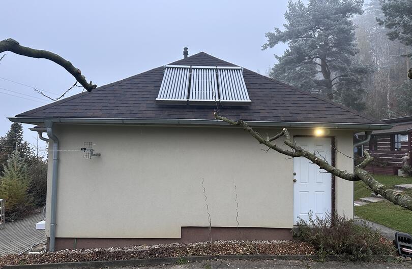 Reference: Sluneční fototermické kolektory pro přípravu TUV v jihomoravské Rudce 