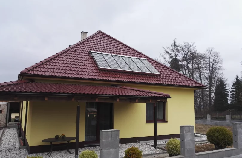 Reference: Termický ohřev užitkové vody + přitápění 