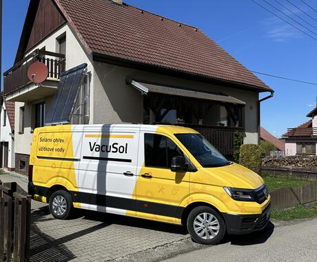 Reference Solární panely v akci: Teplá voda pro čtyřčlennou rodinu 
