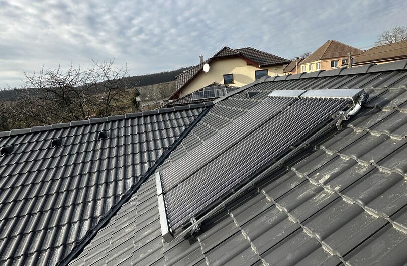 Reference: Příprava teplé vody solární energií pro mladou rodinu 