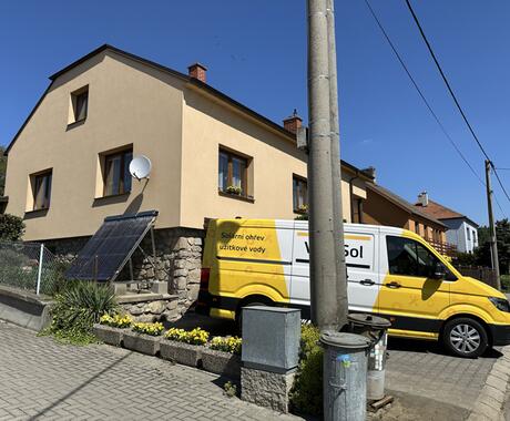 Reference VS 10 T 3x na ohřev užitkové vody 