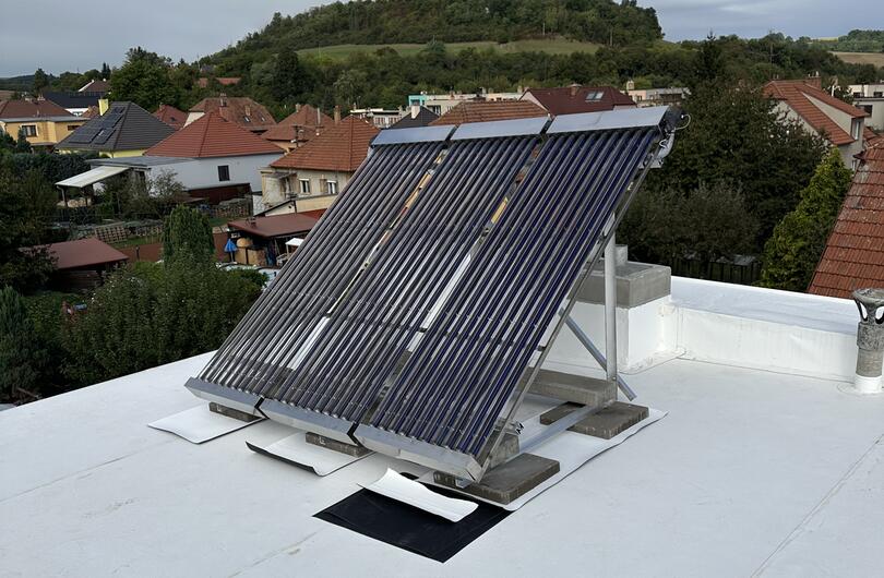 Reference: Termické kolektory pro ohřev TUV 
