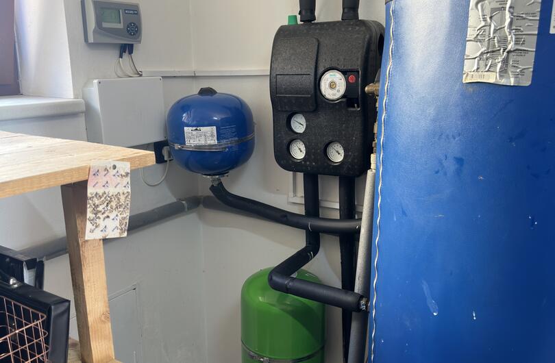 Reference: Čtyři termické kolektory pro TUV a přitápění. 